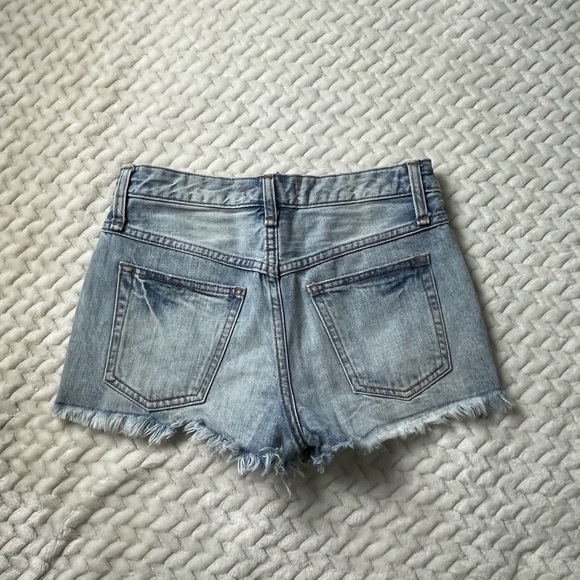 Frayed Free People Denim Shorts - Picture 2 of 8